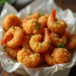 Shrimp Basket seafood platter with crispy fried shrimp